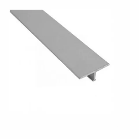 Prelazna T-lajsna 10mm srebro mat
