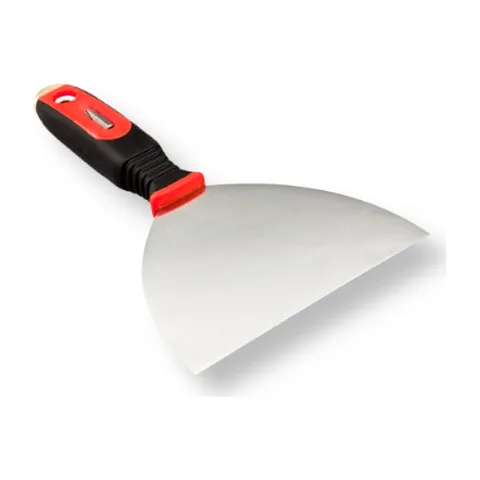ŠPAHTLA ROSTFRAJ 150mm SA ZAVRTNJEM GUMENA DRŠKA