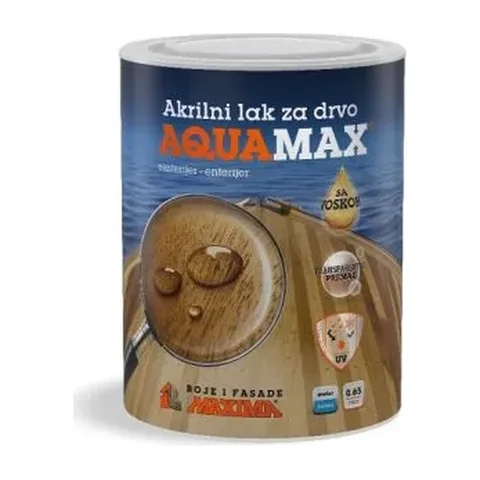 Aquamax Akrilni Lak Za Drvo 0.65L