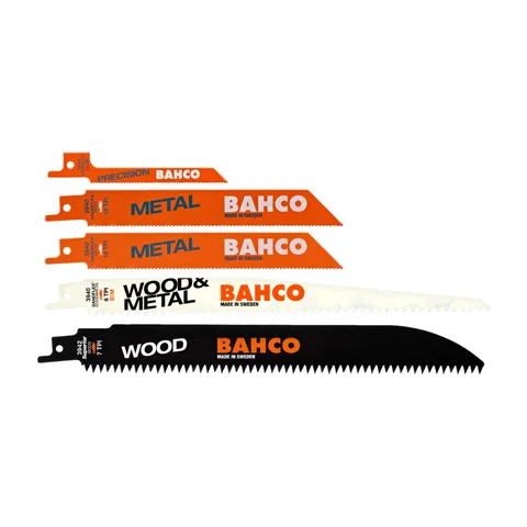 Bahco – Komplet horizontalnih testera za drvo i metal – 3940-MIX-SET-5P