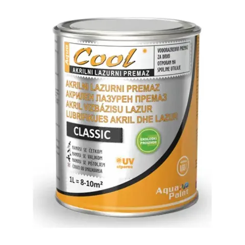 Akrilna lazura Nevena color Classic, 0,65 l