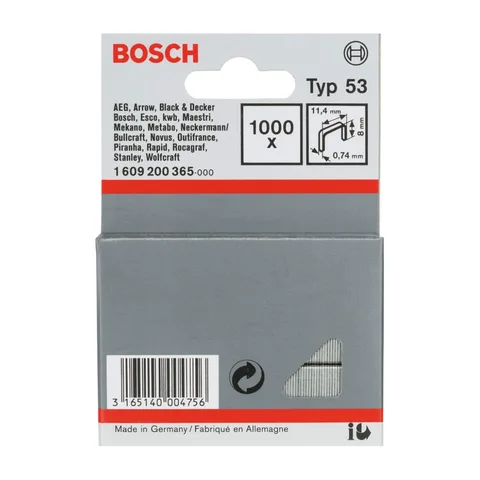 Klamerice Bosch tip 53, 1000 kom