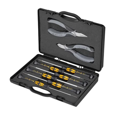 Knipex – 8-delni ESD set klešta i odvijača – 00 20 18 ESD