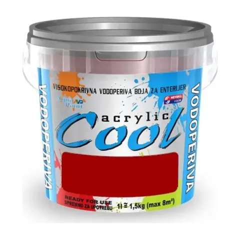 COOL-ACRLYLIC 1L-BORDO 18