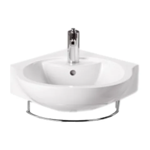 Ugaoni lavabo 50×50 sa drzacem peskira
