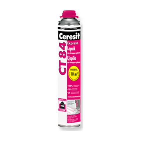 Lepak za stiropor Ceresit CT 84 poliuretanski lepak, 750 ml