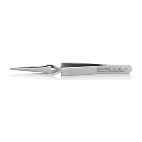 Knipex – Precizna ukrštena pinceta tupa 120mm – 92 91 01