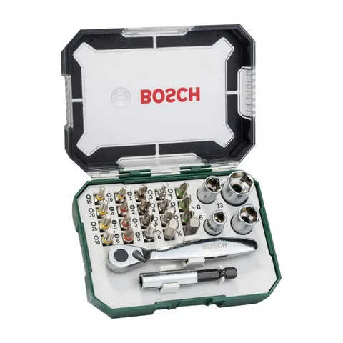Bosch – Set Mini hobi nastavaka za odvrtače sa krckalicom Extra Hard, 26 delova – 2607017563