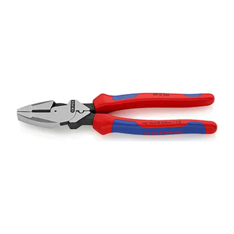 Knipex – Šiljasta kombinovana klešta za kablove Lineman 240mm u blister pakovanju – 09 12 240 SB