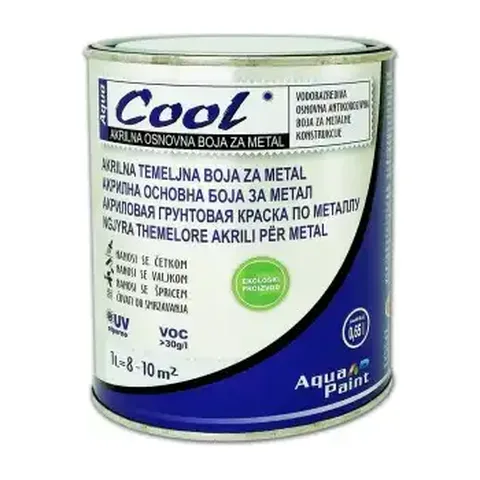 Akrilni emajl lak Nevena color Cool, 0,65 l