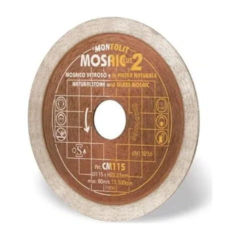 Montolit – Dijamantski disk Mozaik CM100, Øfi100mm x22.2mm za kamen/stakleni mozaik – 02MOTCM100