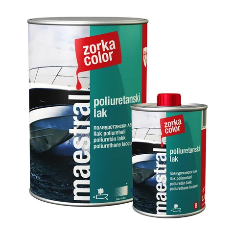 ZORKA MAESTRAL POLIURETANSKI LAK 5005 PLAVA A+B 1KG