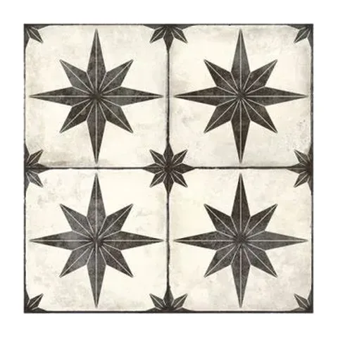 Hidraulicos Star Black 45x45cm