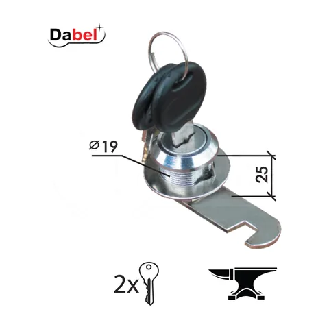 Bravica za metalni orman 2110 Hr fi19x25mm 2K DSP 0201000