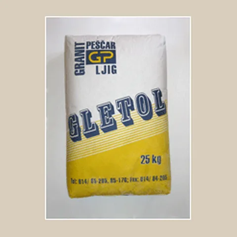 Glet masa Gletol Ljig, 25 kg
