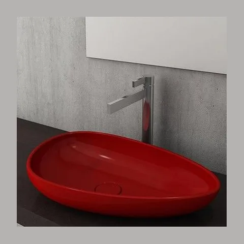 LAVABO ETNA 58CM SJAJ CRVENA