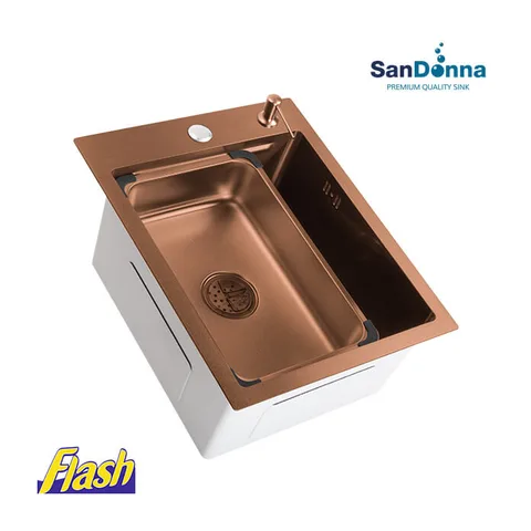 Bakarna INOX Sudopera (SET) – SanDonna – HD4050R