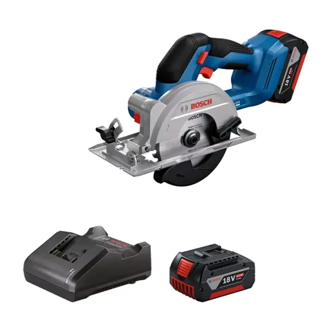 Bosch – Akumulatorska kružna testera-cirkular Bosch Gks 18V-51 sa baterijama 2 x GBA 18V 4,0Ah i punjačem – 06019M3122
