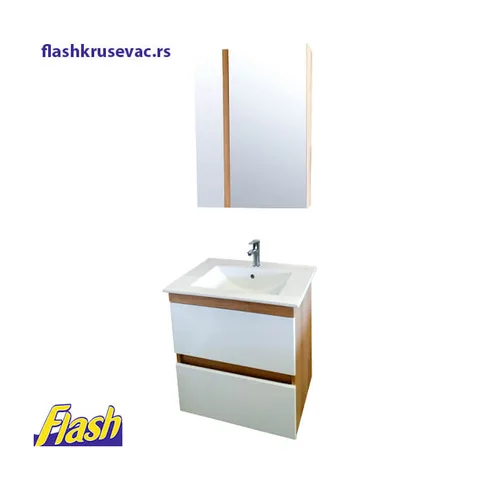 Komplet konzolni lavabo i ogledalo – MELISA 60cm