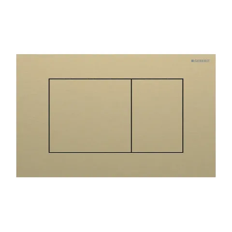 Geberit Sigma40 – Pravougaona tipka četkane mesingan-boje 115.629.QF.1