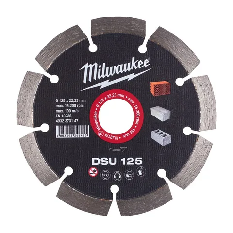 Dijamantski rezni disk za šlicerice DSU125