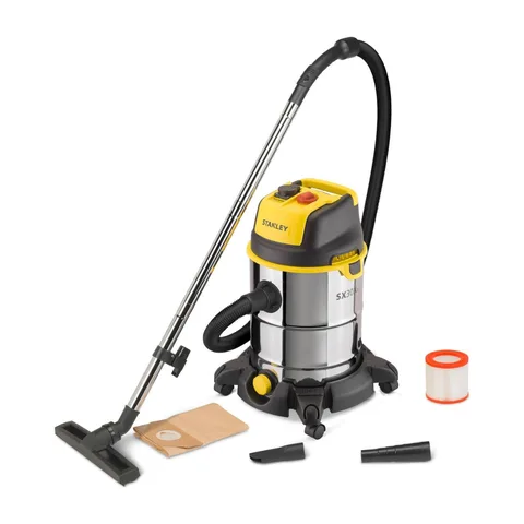Stanley – Inox usisivač za mokro i suvo usisavanje, 1600W, 30l – SXVC30XTDE