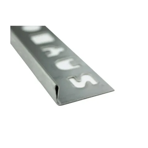Prohrom lajsna L profil 10 mm srebro mat
