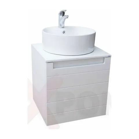 Ormar za kupatilo Art konzolni 50 cm i umetnički lavabo 35-800-A1