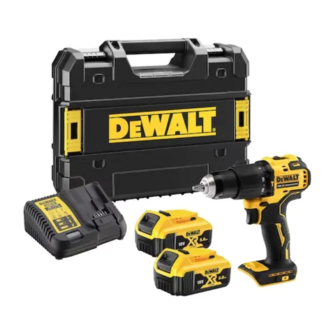 DeWalt Akum. udarna bušilica18V, 2x 5Ahu koferu – DCD709P2T