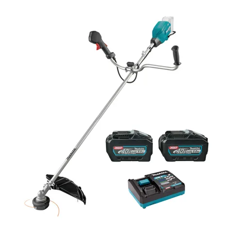 Makita – Aku. kosa UR006GZ02 + 1911V6-0 ( 2 baterije 40V, 5AH+brzi punjac DC40RA) – XGT066UR006