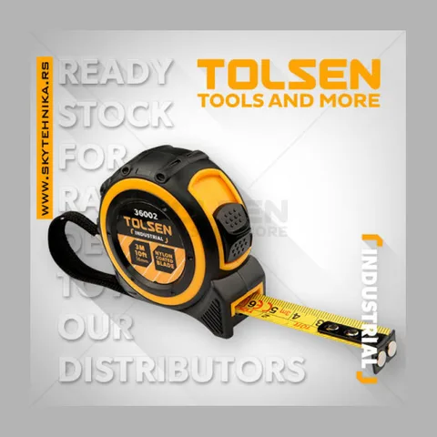 METAR 5Mx25 TOLSEN MAGNET INDUSTRIAL 36004