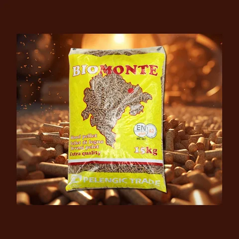 Pelet Bio MONTE 80%bukva 20%jela (CENA PO TONI)