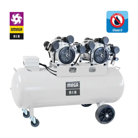 Omega Air – Bezuljni tihi klipni kompresor XS 5/270, 5 kW / 270l – 10241010005