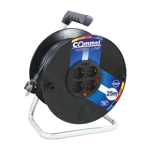 Motalica HO5VV-F 3G2,5 L=25M PVC bubanj