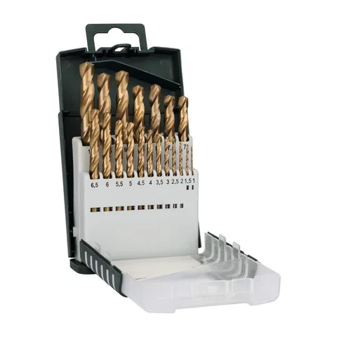 Set burgija za metal Bosch HSS-TiN, 19 kom