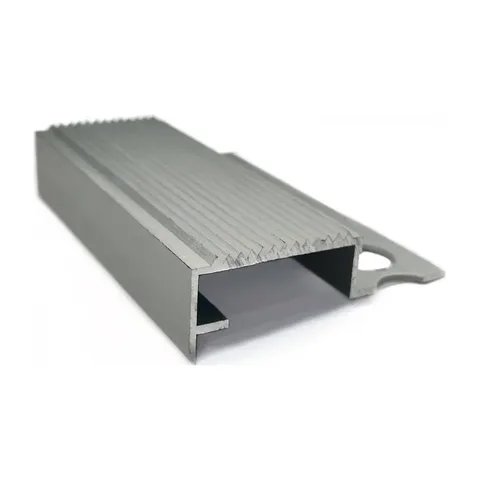 Aluminijumska stepenišna lajsna P1-00 srebrna (DLK122)