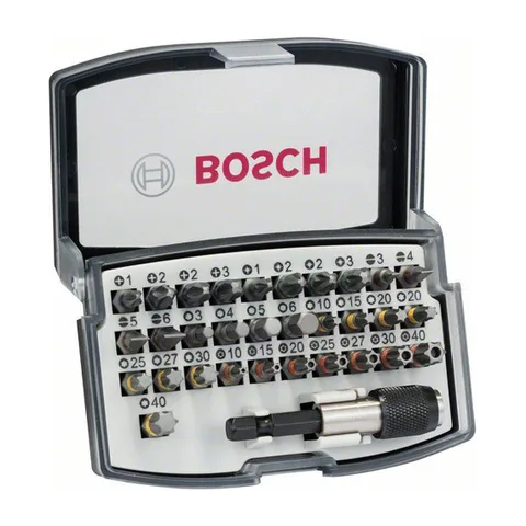 Bosch 32-delni set bitova sa brzo izmenljivim držačem 2607017319