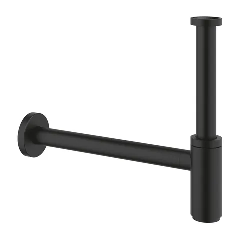 Grohe phantom black sifon za umivaonik mesing 29509KF0