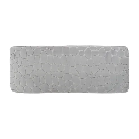 Tendance tepih 45×120 memorijska pena mikrofiber svetlo siva