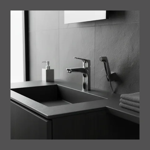 Hansgrohe Focus 100 slavina za lavabo sa higijenskim tušem (31927000)