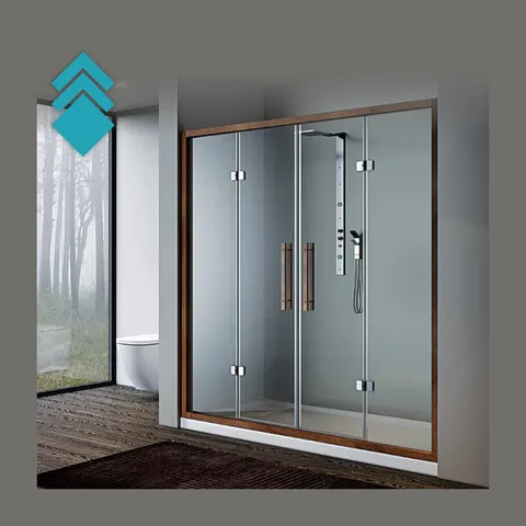 Paravan – Tuš vrata – Teak D122A 160cm