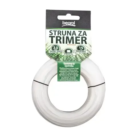 BAL-STRUNA ZA TRIMER KVADR.3.0mm 15m