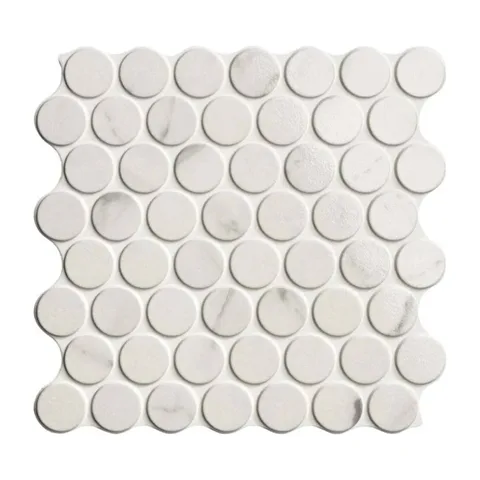 Circle Glossy Calacatta 30,9×30,9