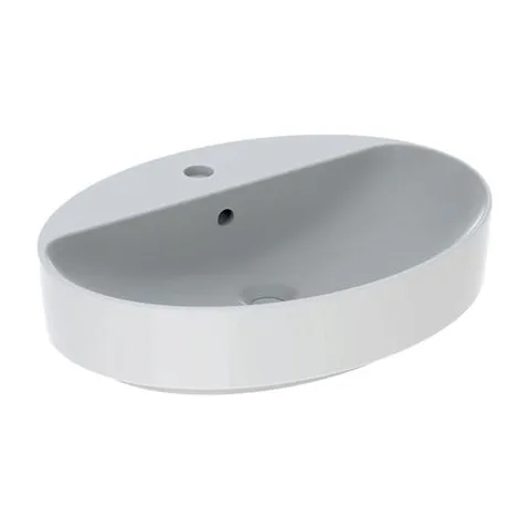 LAVABO 600x450mm NADGRADNI VARIFORM OVALNI SA PRELIVOM