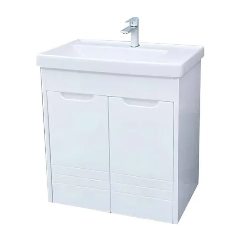 Lavabo sa ormarićem Flora bela 60x65cm