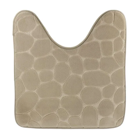 Tendance tepih za kupatilo oko wc šolje, memorijska pena, 45×50, taupe