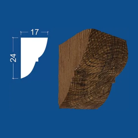 Imitacija drvene konzole KR-03 tamna
