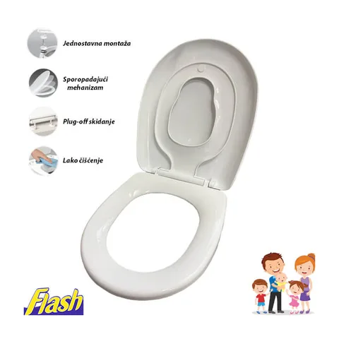WC daska dečija (kombinovana) sporopadajuća – NKP