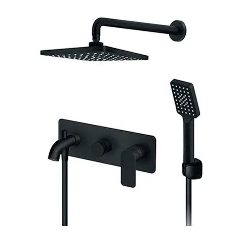 Uzidna slavina za tuš 231705B S2 BLACK