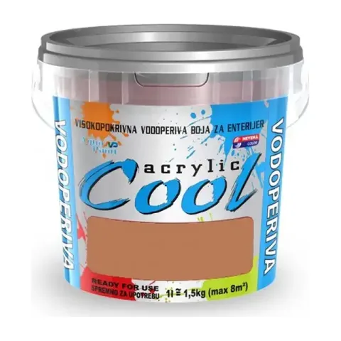 COOL-ACRLYLIC 1L-TERACOTTA 15